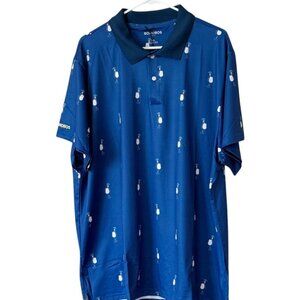 Bonobos Men's The Tour Golf Slim Fit Polo Pina Coladas Sz Sm MRSP $89